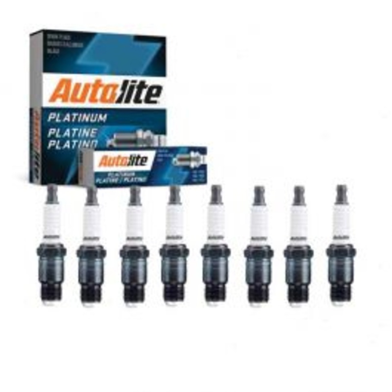 8 pc Autolite Platinum Spark Plug for 1970-1974 GMC C15 C1500 Pickup 5.0L