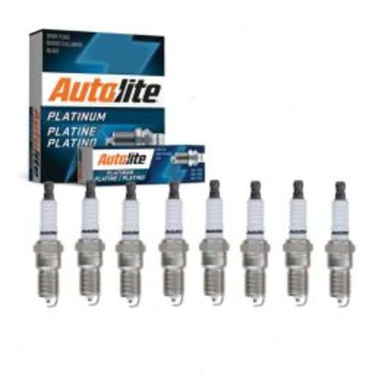 8 pc Autolite Platinum Spark Plug for 1996-2000 GMC K3500 5.7L 7.4L V8
