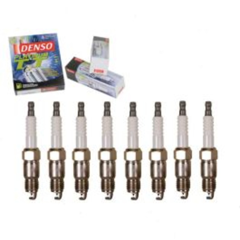 8 pc DENSO Platinum TT Spark Plugs for 1971 Chevrolet Kingswood 6.6L V8
