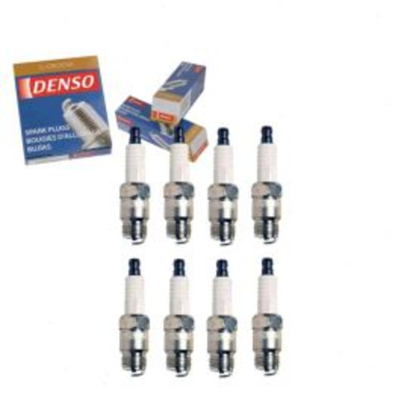 8 pc DENSO Standard U-Groove Spark Plugs for 1971-1974 Chevrolet P20 Van 5.7L 7.4L V8