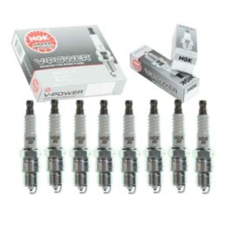 8 pc NGK V-Power Spark Plugs for 1969-1974 Ford Country Squire 5.8L 6.6L 7.0L 7.5L V8
