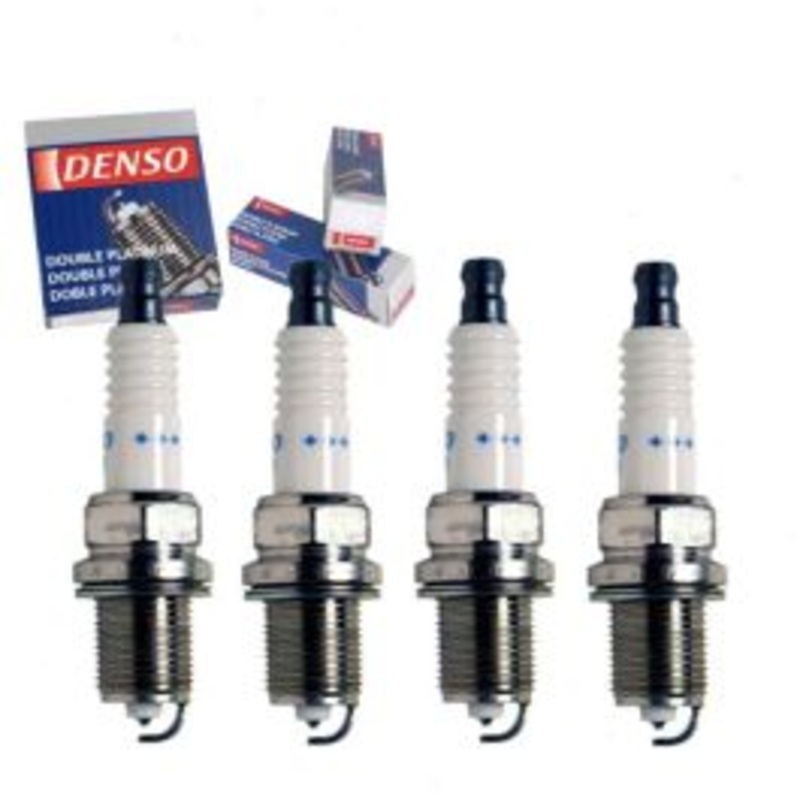 4 pc DENSO Double Platinum Spark Plugs for 1985-1989 Toyota MR2 1.6L L4