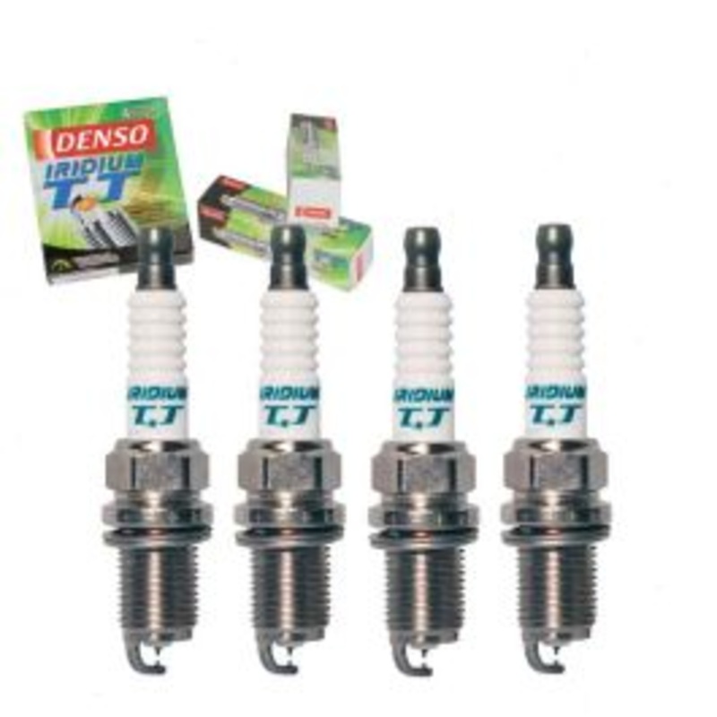 4 pc DENSO Iridium TT Spark Plugs for 1993 Chevrolet Beretta 2.3L L4