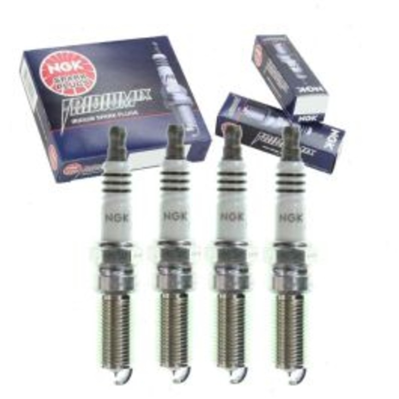 4 pc NGK Iridium IX Spark Plugs for 2013-2015 Land Rover LR2 2.0L L4