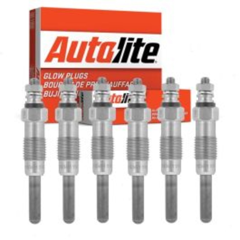 6 pc Autolite Diesel Glow Plugs for 1987 Mercedes-Benz 300TD