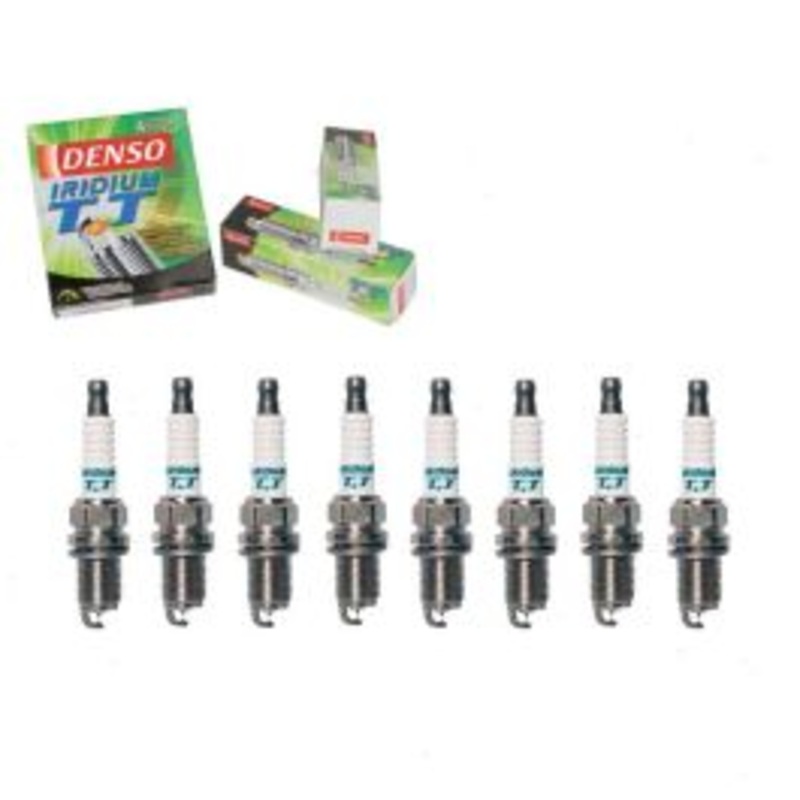 8 pc DENSO Iridium TT Spark Plugs for 1993-2007 Jeep Grand Cherokee 4.7L 5.2L 5.9L V8