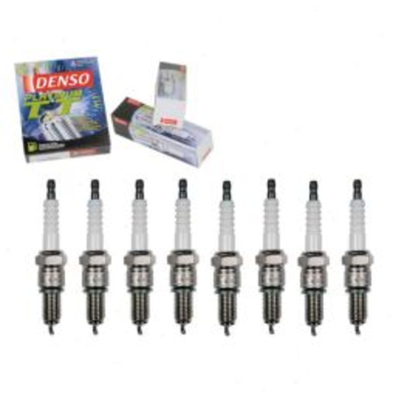 8 pc DENSO Platinum TT Spark Plugs for 1963 Plymouth Fleet Special 7.0L V8