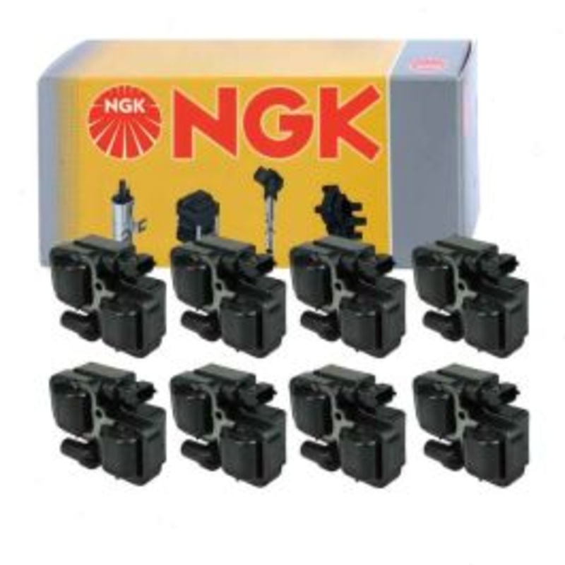 8 pc NGK Ignition Coils for 2001-2006 Mercedes-Benz CLK55 AMG 5.5L V8