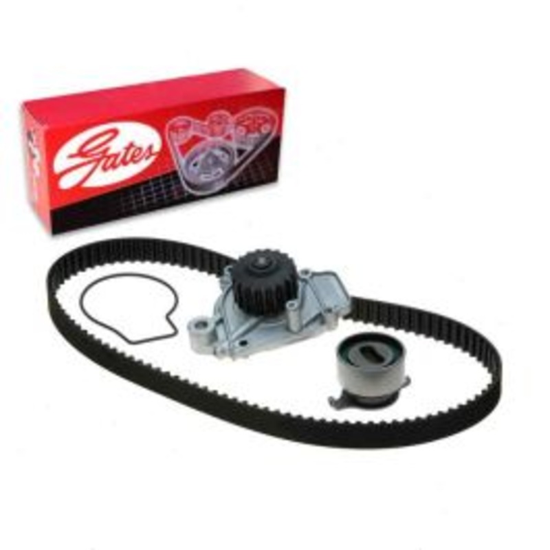 Gates PowerGrip Timing Belt Kit with Water Pump for 1988-1991 Honda Civic 1.6L L4