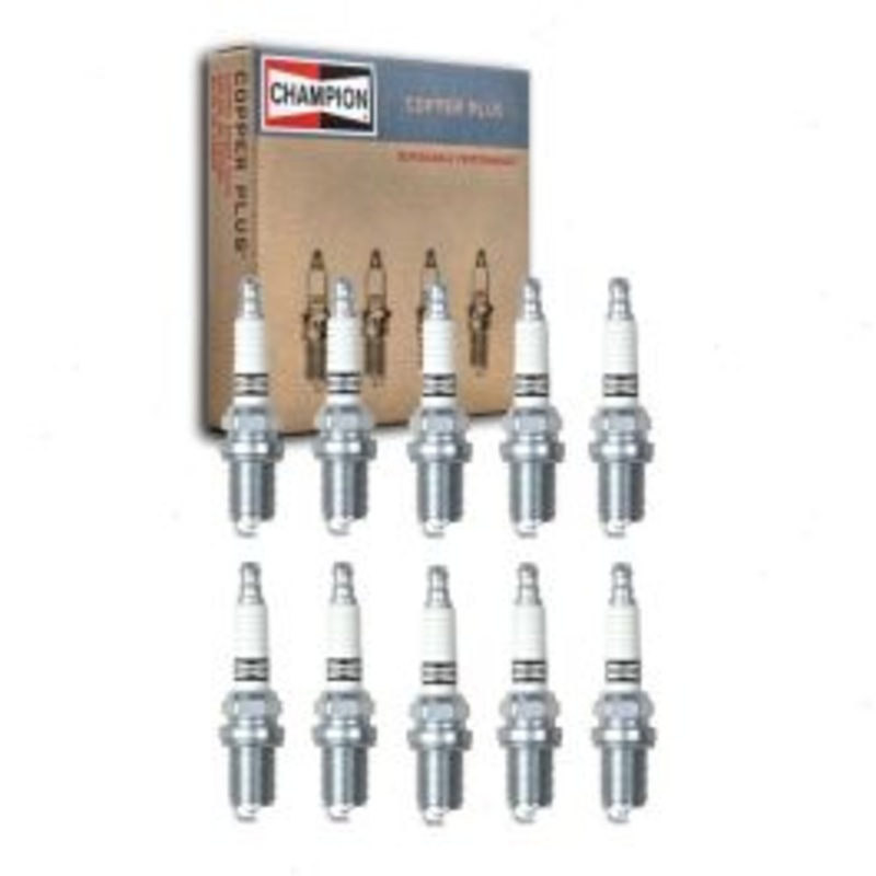 10 pc Champion Copper Plus 71S RC12YC Spark Plugs