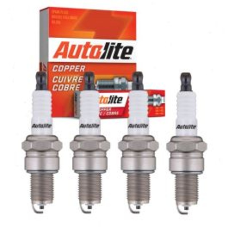 4 pc Autolite Copper Core Spark Plugs for 1967-1970 Sunbeam Arrow 1.7L L4