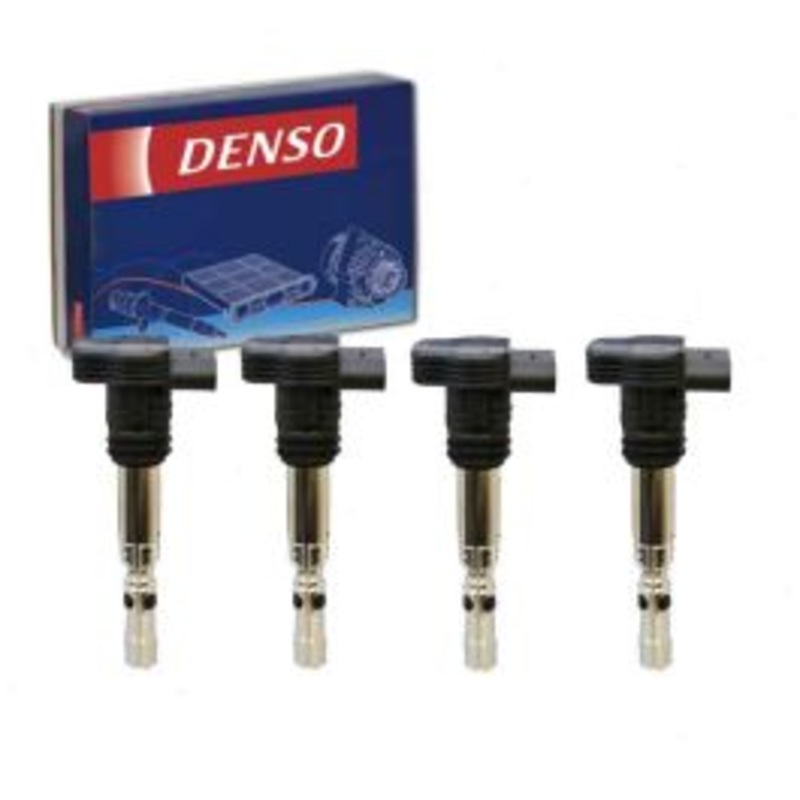 4 pc DENSO Direct Ignition Coils for 2001-2005 Volkswagen Jetta 1.8L L4
