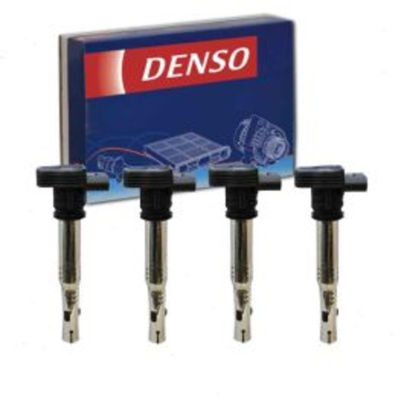 4 pc DENSO Direct Ignition Coils for 2012-2013 Volkswagen Beetle