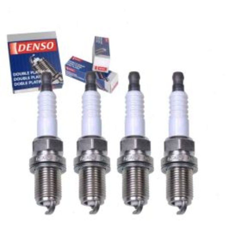 4 pc DENSO Double Platinum Spark Plugs for 2001-2009 Mazda B2300 2.3L L4