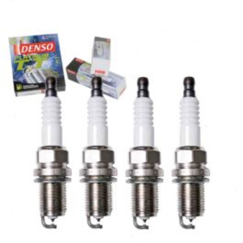 4 pc DENSO Platinum TT Spark Plugs for 1992-2001 Acura Integra 1.8L L4