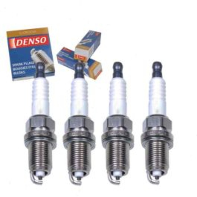 4 pc DENSO Standard U-Groove Spark Plugs for 1992-2011 Toyota Camry 2.2L 2.4L L4