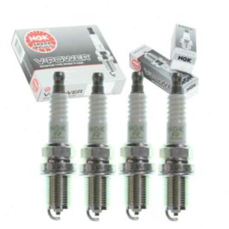 4 pc NGK V-Power Spark Plugs for 1999-2002 Daewoo Nubira 2.0L L4