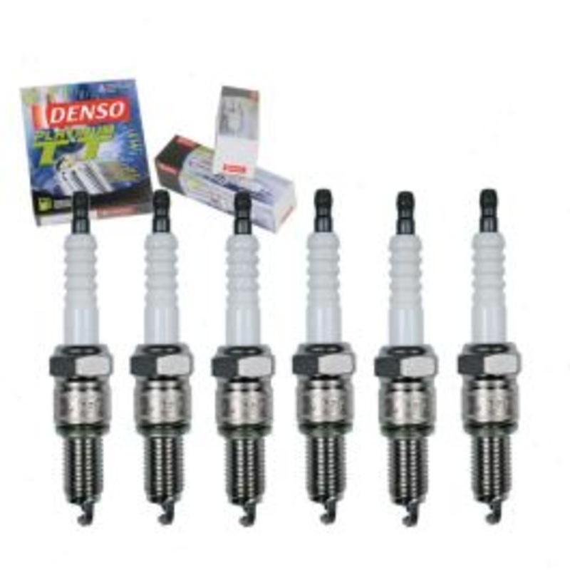 6 pc DENSO Platinum TT Spark Plugs for 1968-1974 Dodge D300 Pickup 3.7L L6