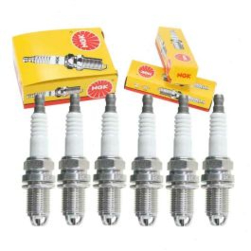 6 pc NGK Standard Spark Plugs for 1992-1994 Audi 100 Quattro 2.8L V6
