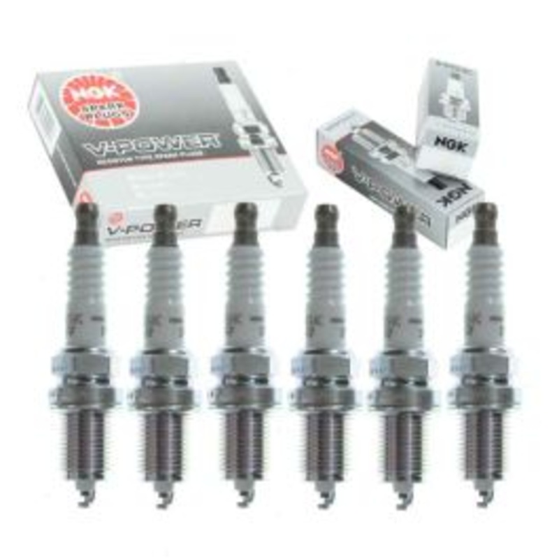 6 pc NGK V-Power 3686 FR45 Spark Plugs