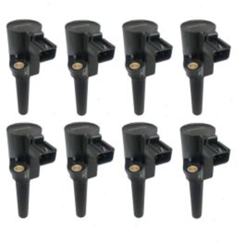 8 pc Hitachi Ignition Coils for 2000-2006 Lincoln LS 3.9L V8