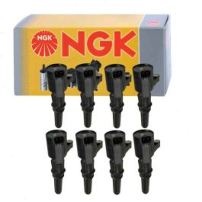 8 pc NGK Ignition Coils for 1999-2016 Ford E-350 Super Duty 5.4L V8
