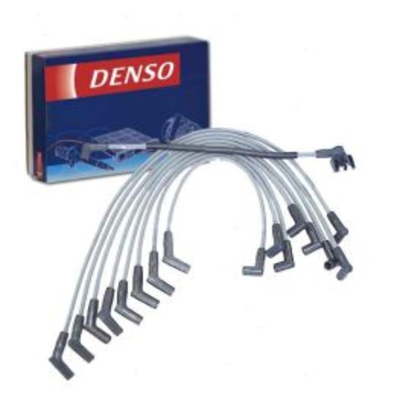 DENSO Spark Plug Wire Set for 1988-1996 Ford E-150 Econoline Club Wagon 5.8L V8