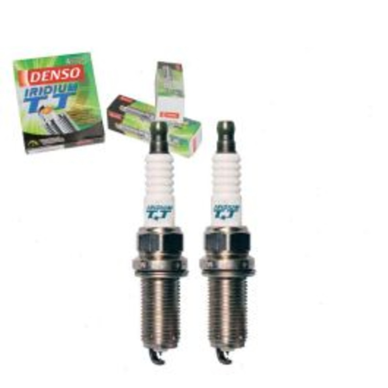 2 pc DENSO Iridium TT 4704 IKH20TT Spark Plugs
