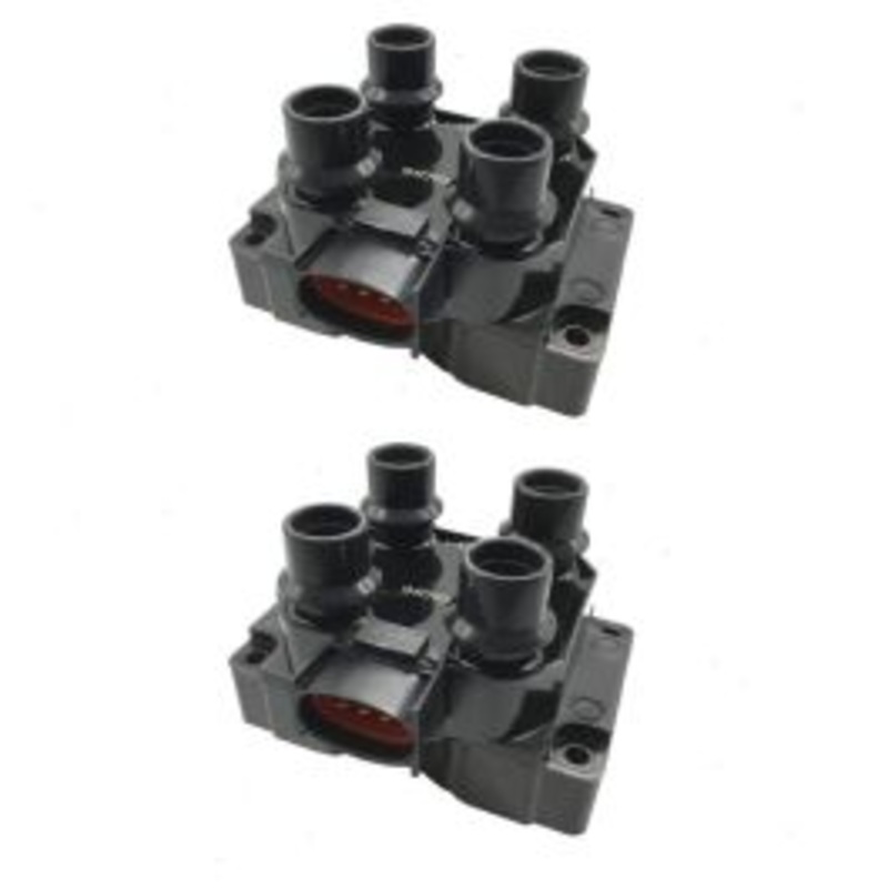 2 pc Hitachi Ignition Coils for 1995-1996 Lincoln Mark VIII 4.6L V8
