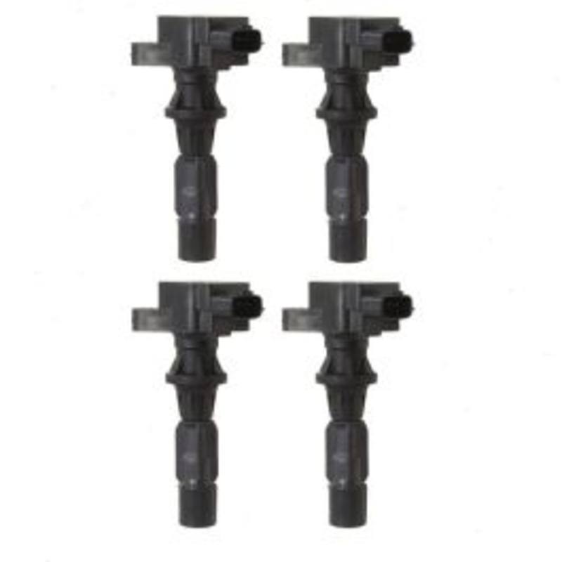 4 pc Hitachi Ignition Coils for 2006-2013 Mazda 6 2.3L 2.5L L4