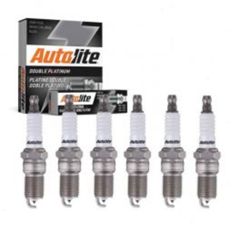 6 pc Autolite Double Platinum Spark Plug for 2004-2005 Mercury Monterey