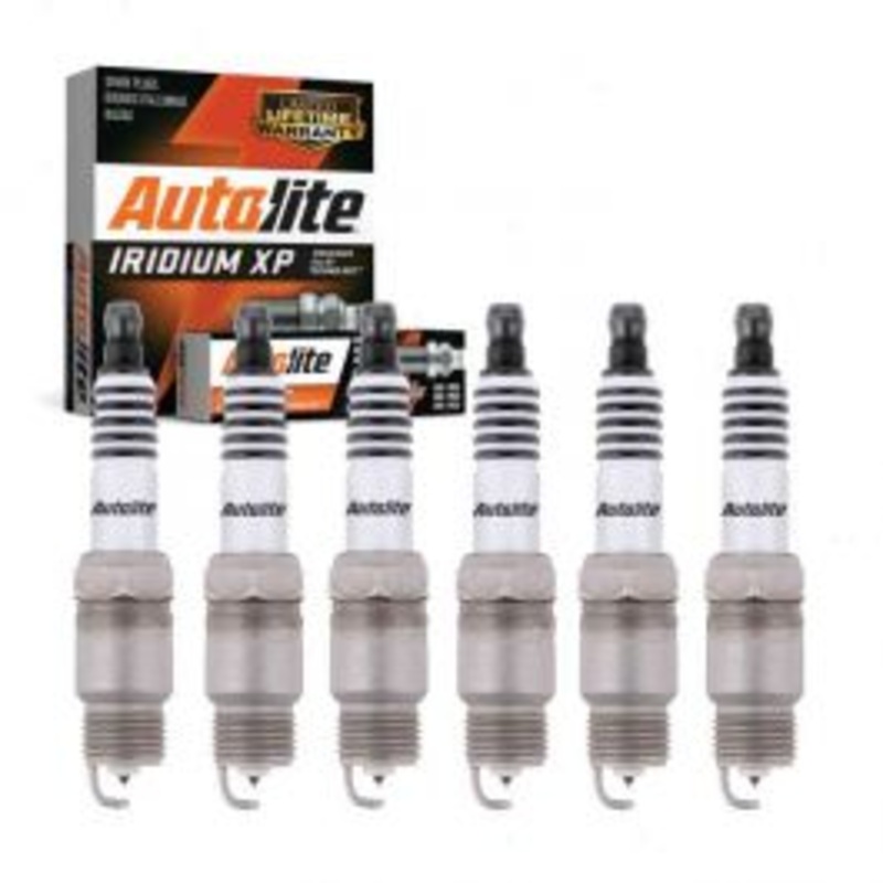 6 pc Autolite Iridium XP Spark Plug for 1982-1986 Buick Century 2.8L V6