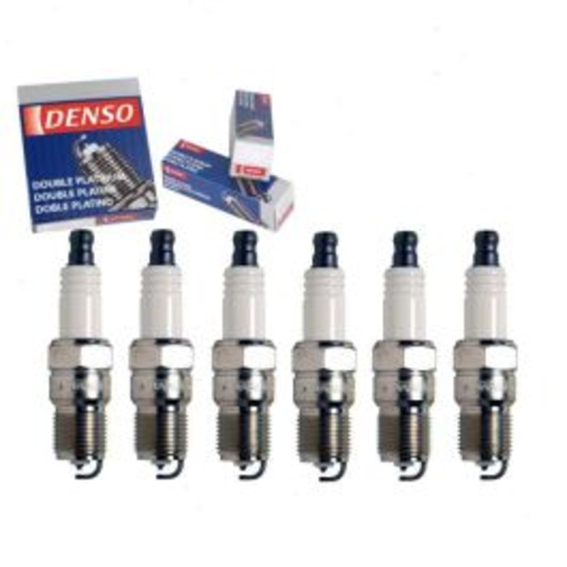 6 pc DENSO Double Platinum Spark Plugs for 2001-2002 Oldsmobile Aurora 3.5L V6