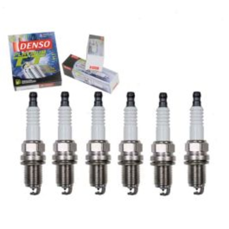 6 pc DENSO Platinum TT Spark Plugs for 2011 Ram Dakota 3.7L V6