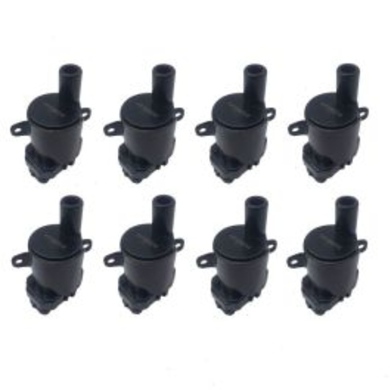 8 pc Hitachi Ignition Coils for 2004 GMC Envoy XUV 5.3L V8