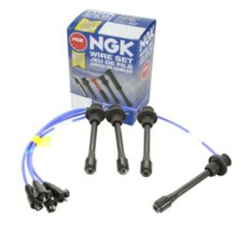 NGK Spark Plug Wire Set for 1998 Toyota T100 2.7L L4