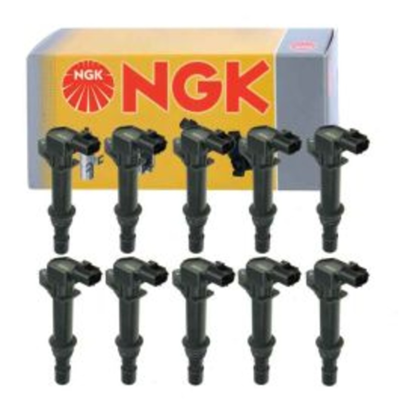 10 pc NGK 48651 U5053 Ignition Coils