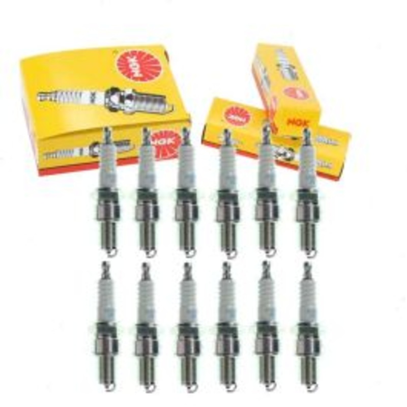 12 pc NGK Standard Spark Plugs for 1968-1970 Ferrari 365 GTS 4.4L V12