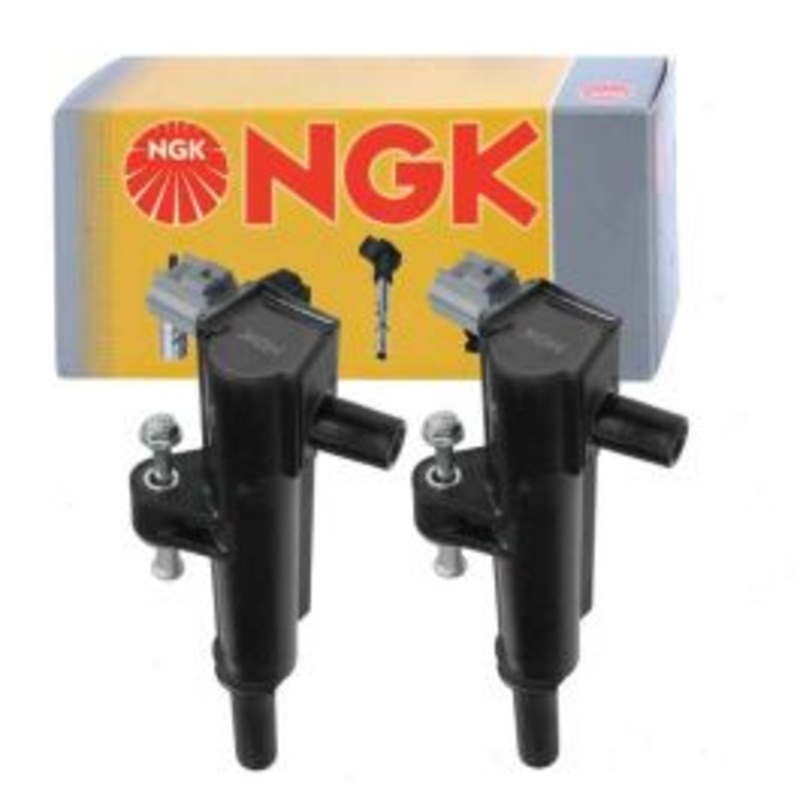 2 pc NGK 48937 U4042 Ignition Coils
