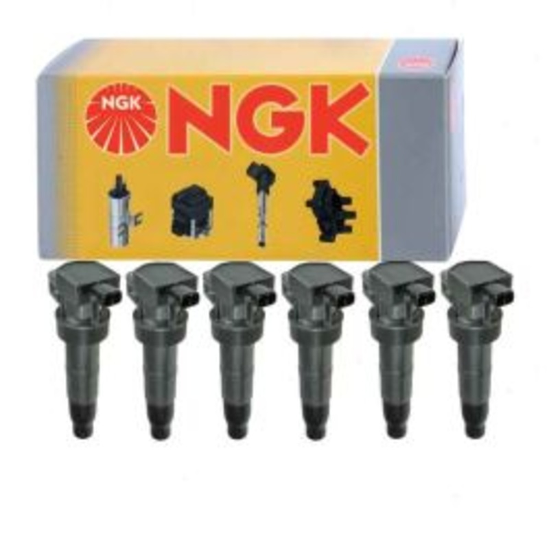 6 pc NGK Ignition Coils for 2009-2016 Hyundai Genesis 3.8L V6