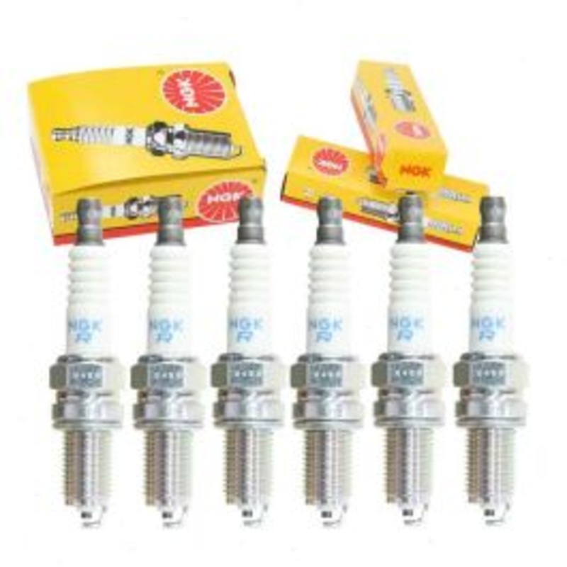 6 pc NGK Standard Spark Plugs for 1991-1993 BMW M5 3.6L L6