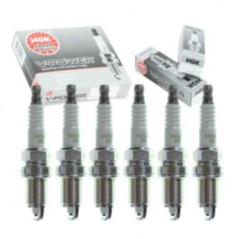 6 pc NGK V-Power Spark Plugs for 1981-1983 Jeep Cherokee 4.2L L6
