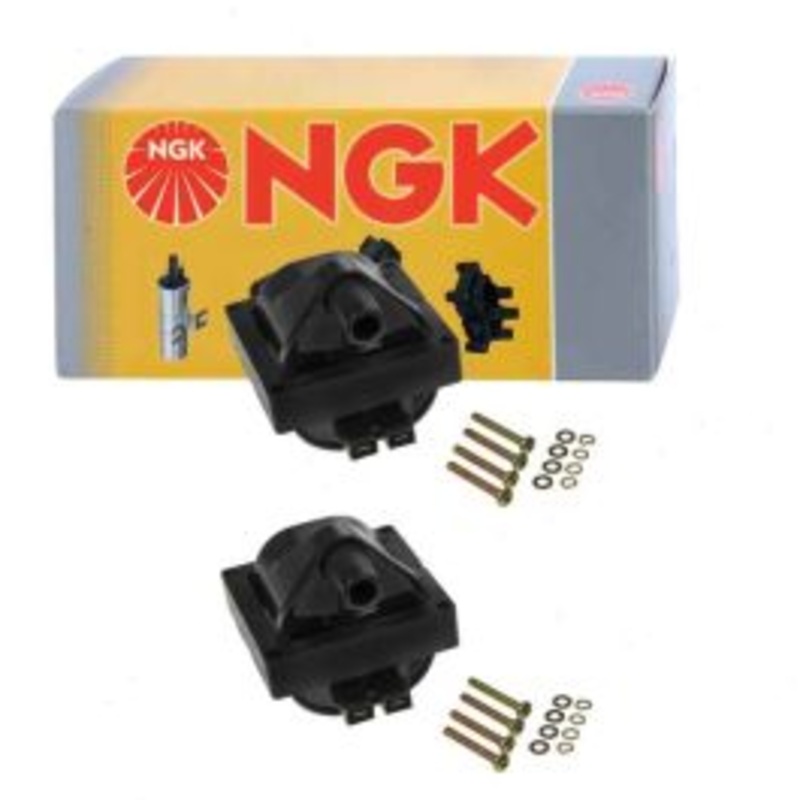 2 pc NGK 48784 U1103 Ignition Coils