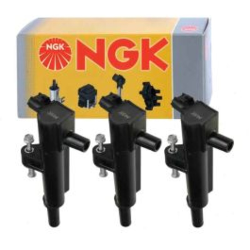 3 pc NGK Ignition Coils for 2011 Ram Dakota 3.7L V6