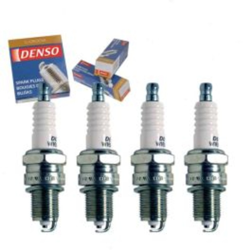 4 pc DENSO Standard U-Groove Spark Plugs for 1984-1987 Dodge Royal Mini Ram 2.2L L4