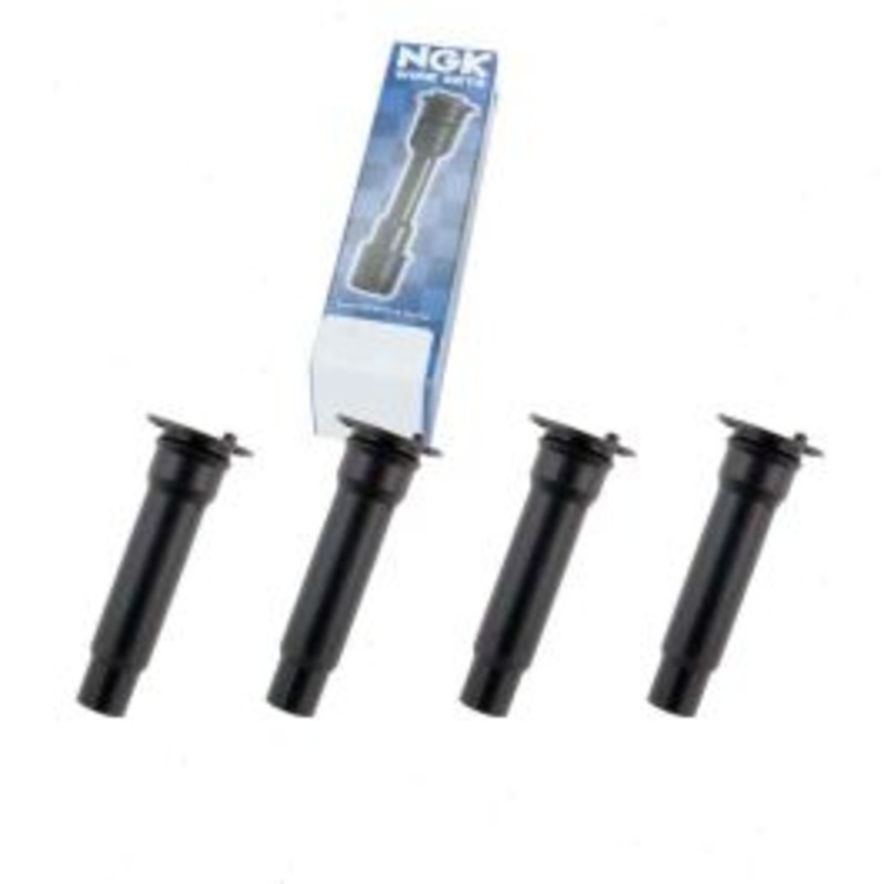 4 pc NGK 58932 Ignition Coil Boots