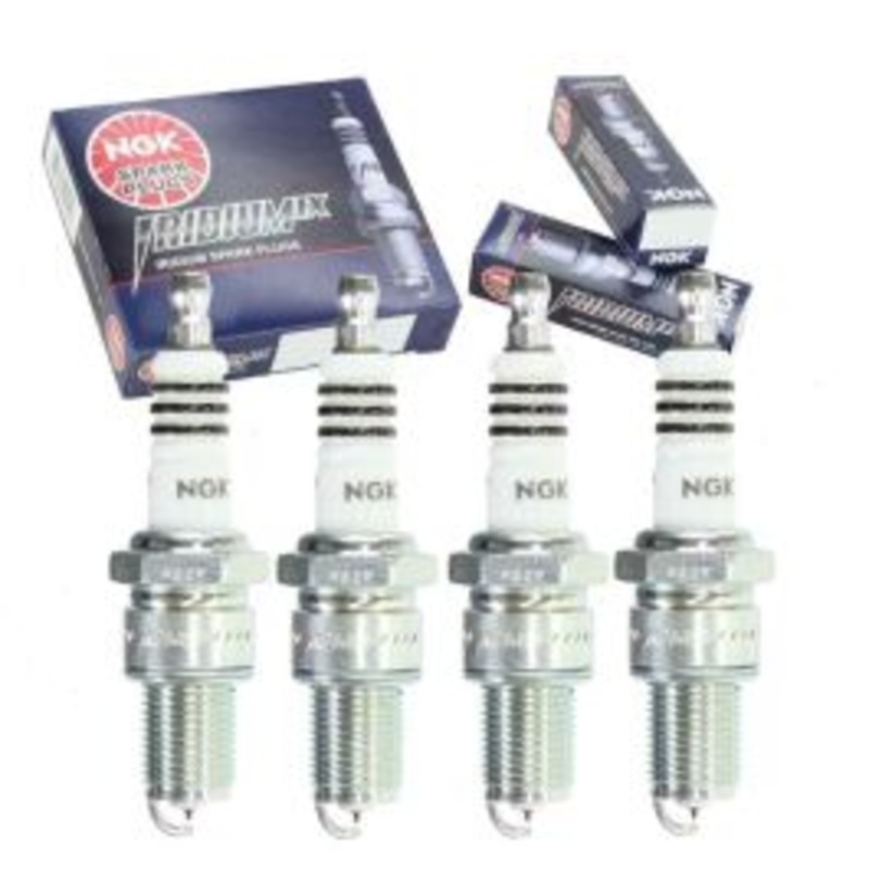 4 pc NGK Iridium IX Spark Plugs for 1979-1987 Mazda B2000 2.0L L4