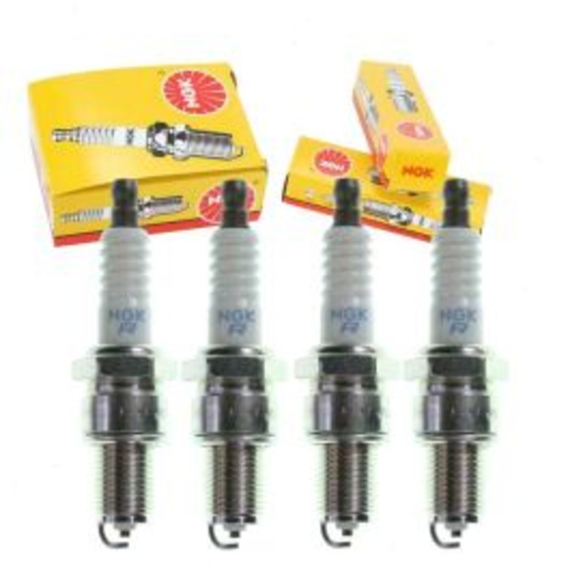 4 pc NGK Standard Spark Plugs for 1980-1982 Subaru GLF 1.6L 1.8L H4