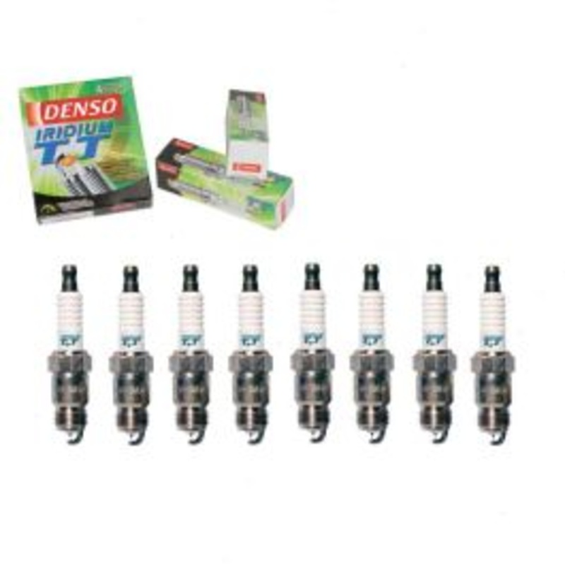 8 pc DENSO Iridium TT Spark Plugs for 1971-1979 Chevrolet Nova 4.3L 5.0L 5.7L V8