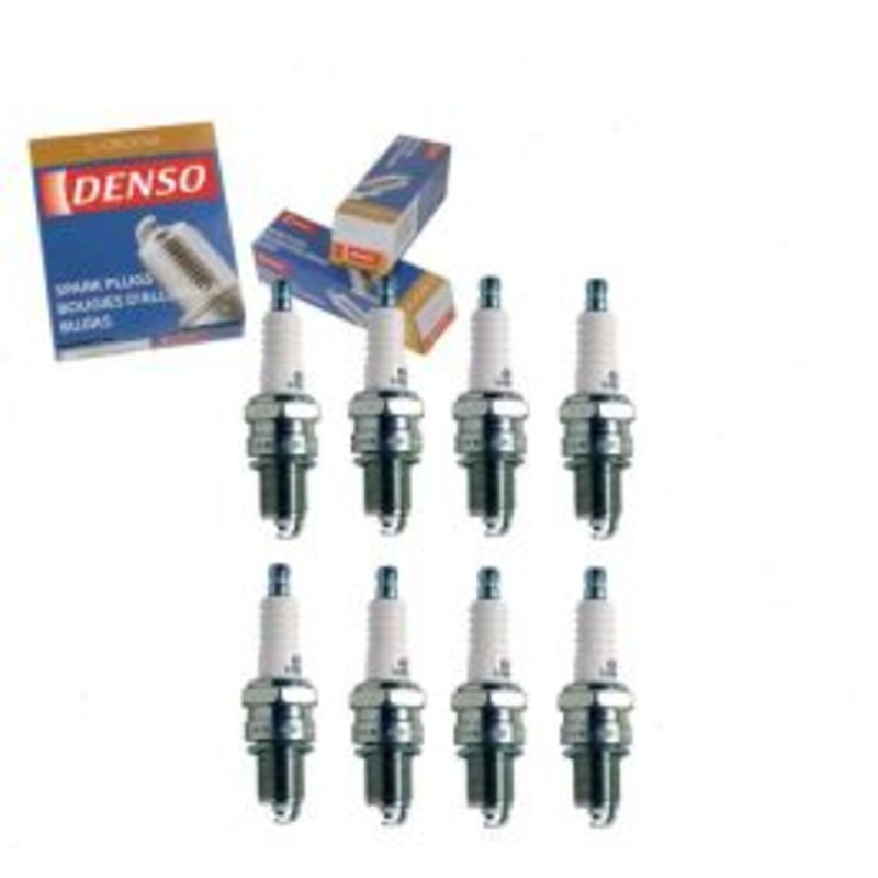 8 pc DENSO Standard U-Groove Spark Plugs for 1971-1978 American Motors Matador 5.0L 5.9L 6.6L V8